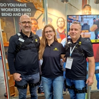 Apex 2 exosceleton at A+A Düsseldorf