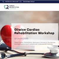 Registration for the Gliwice Cardiac Rehabilitation Workshop 2025 is now open!