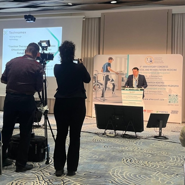 Presenting Spine Therapy Solutions at BAPRM Congress in Plovdiv