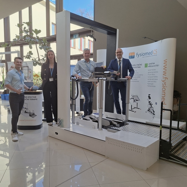 GEO Robot and ACX.Rehab devices presented at Neuroreha 2026 in Lázně Bělohrad
